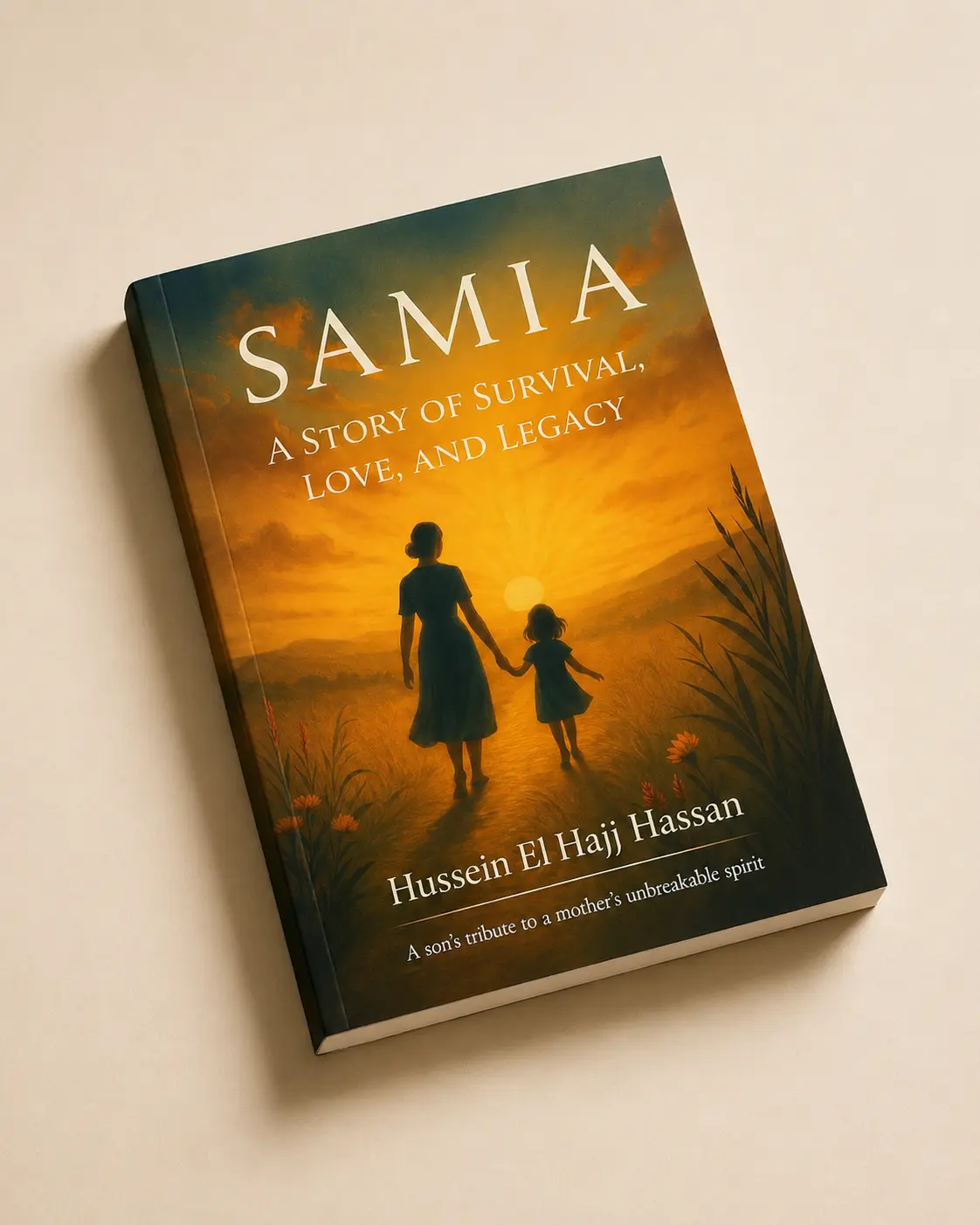 Angled studio view of the Samia cover