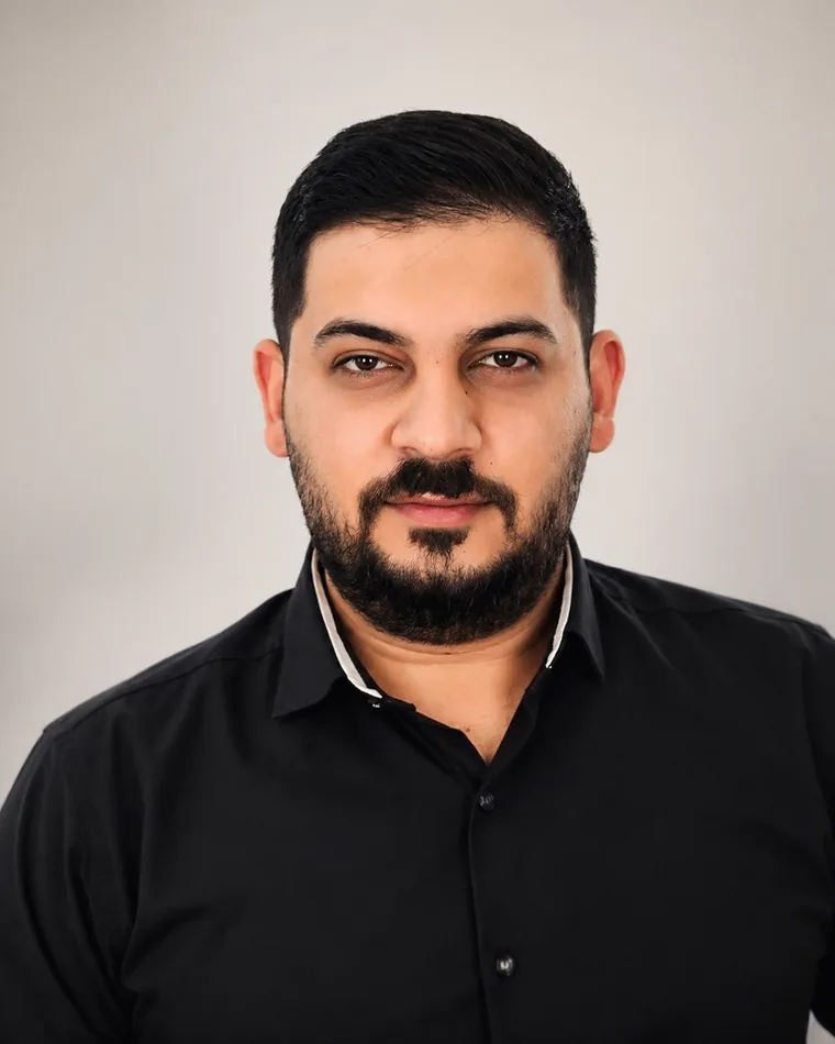 Portrait of Hussein El Hajj Hassan.