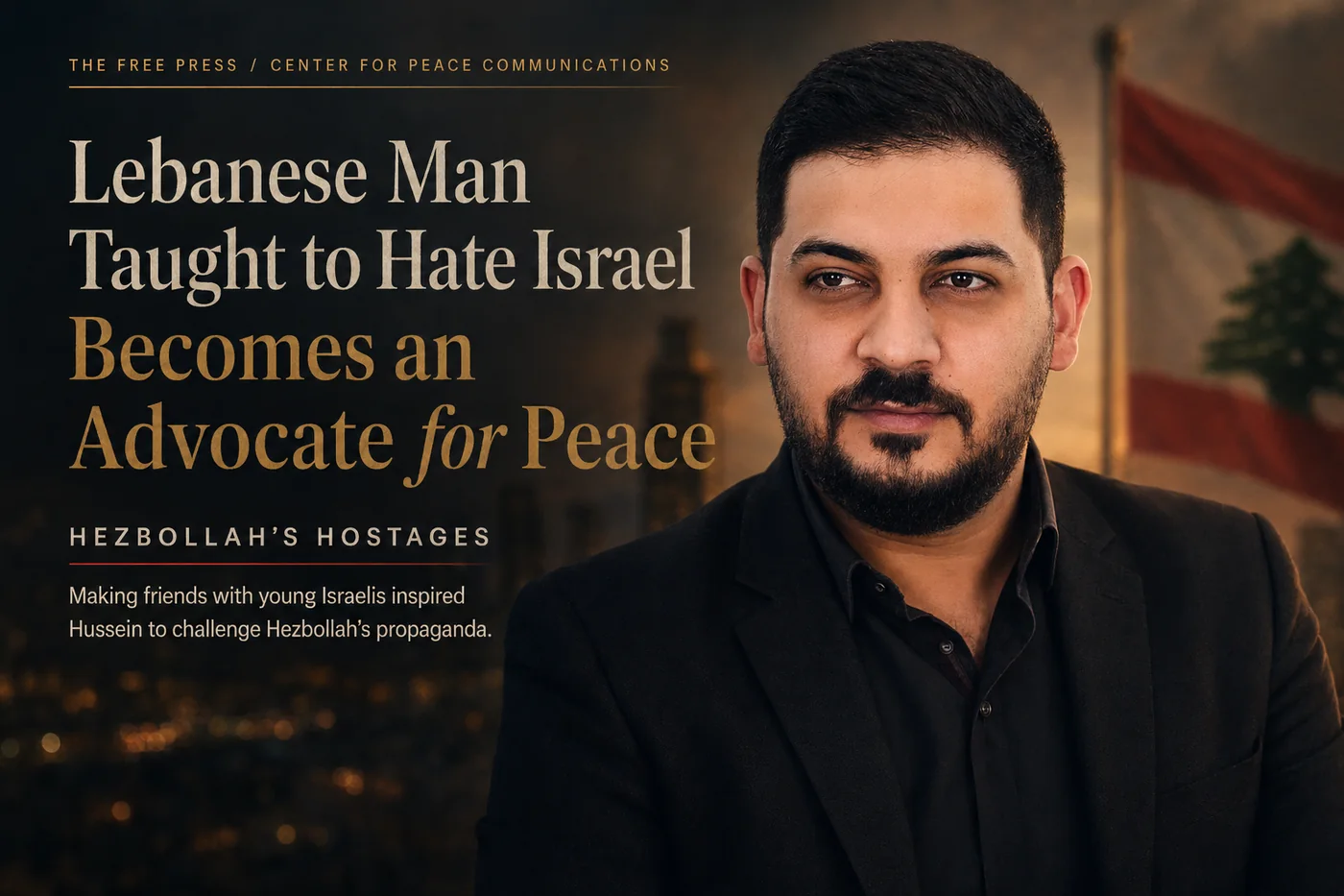 Cover image for Hezbollah’s Hostages documentary featuring Hussein El Hajj Hassan.